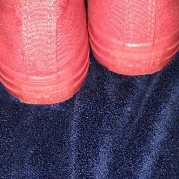 Converse Fiery Red Canvas Shoes - Picture 4 of 8